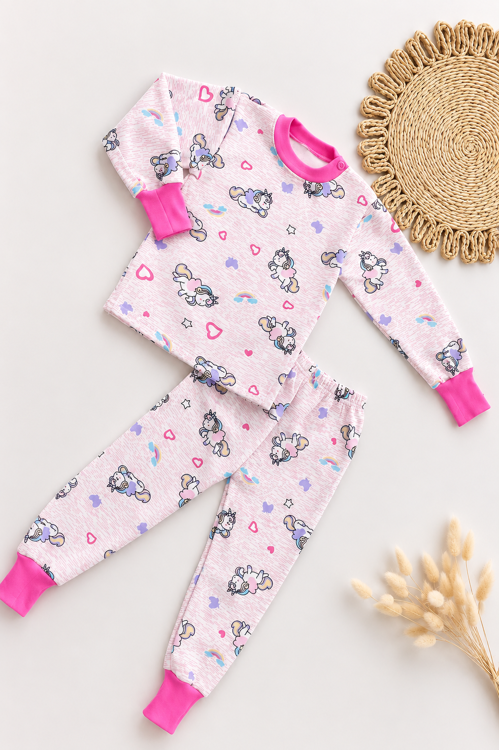 Pijamas niña térmicas micropolar 1 a 8 años