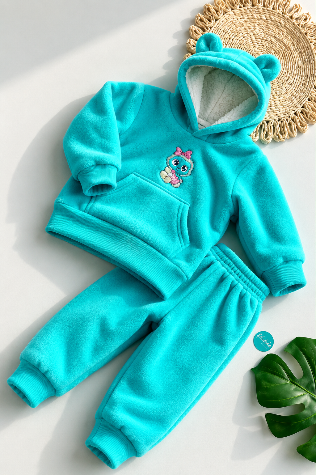 Conjunto Térmico Infantil Forrado en Chiporro con gorro