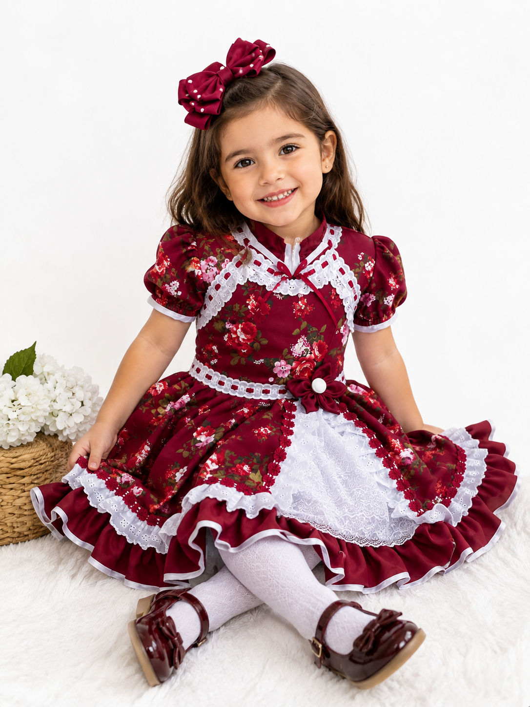 Vestido Huasita rojo