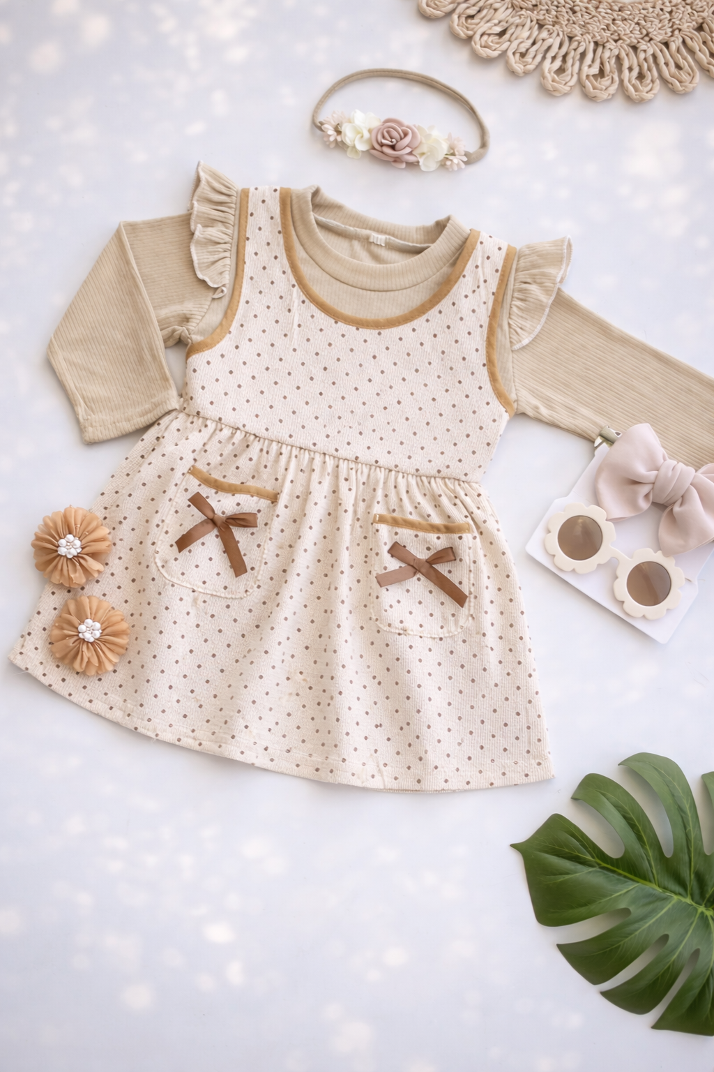 Vestido Cotele lunares