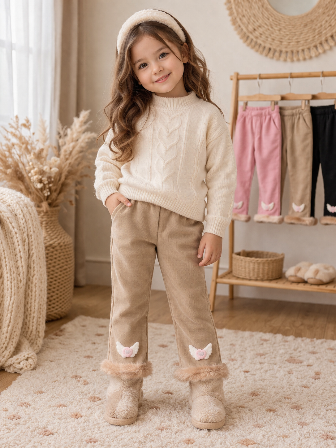 Pantalón térmico corazón