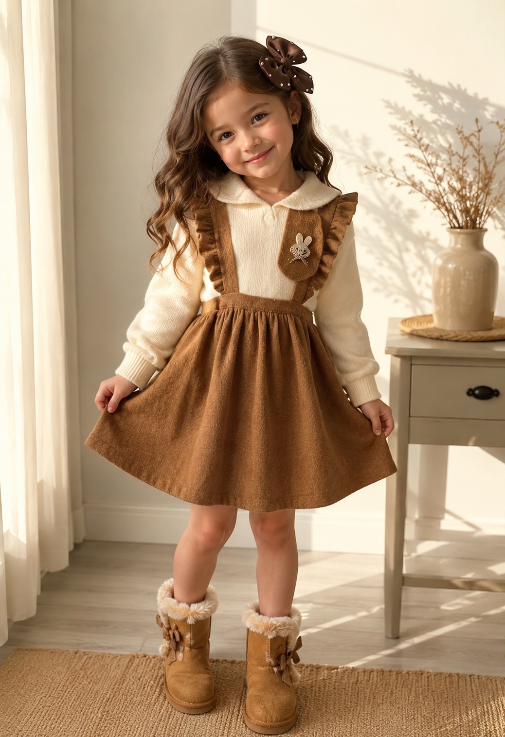 Vestido lanilla invierno