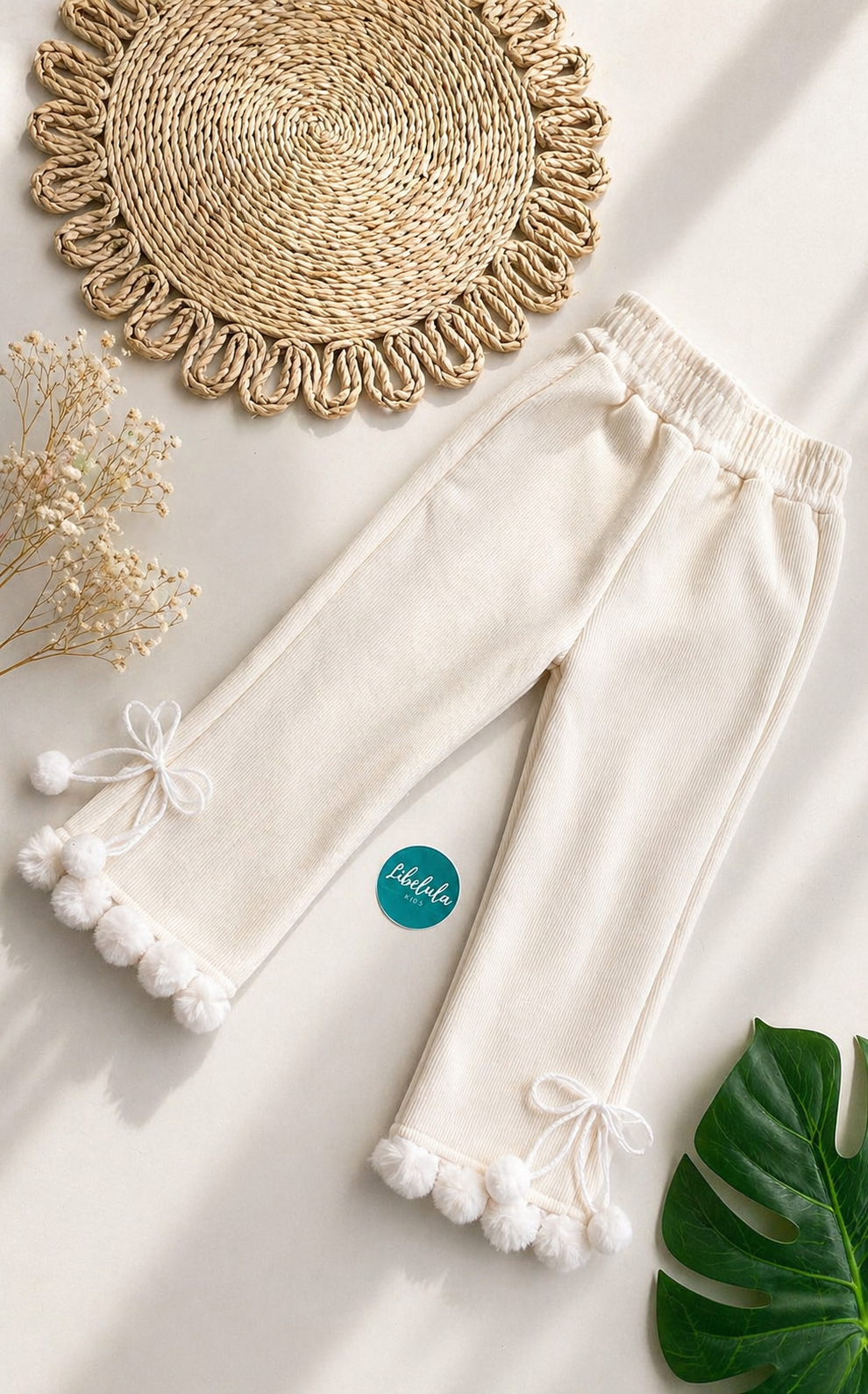 Pantalón térmico pompones