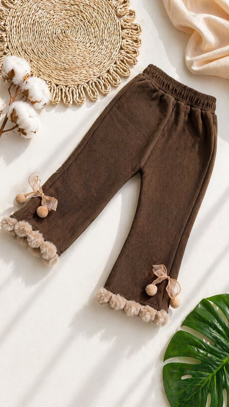 Pantalón térmico pompones