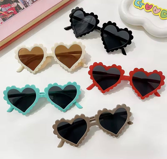 Lentes de sol corazón