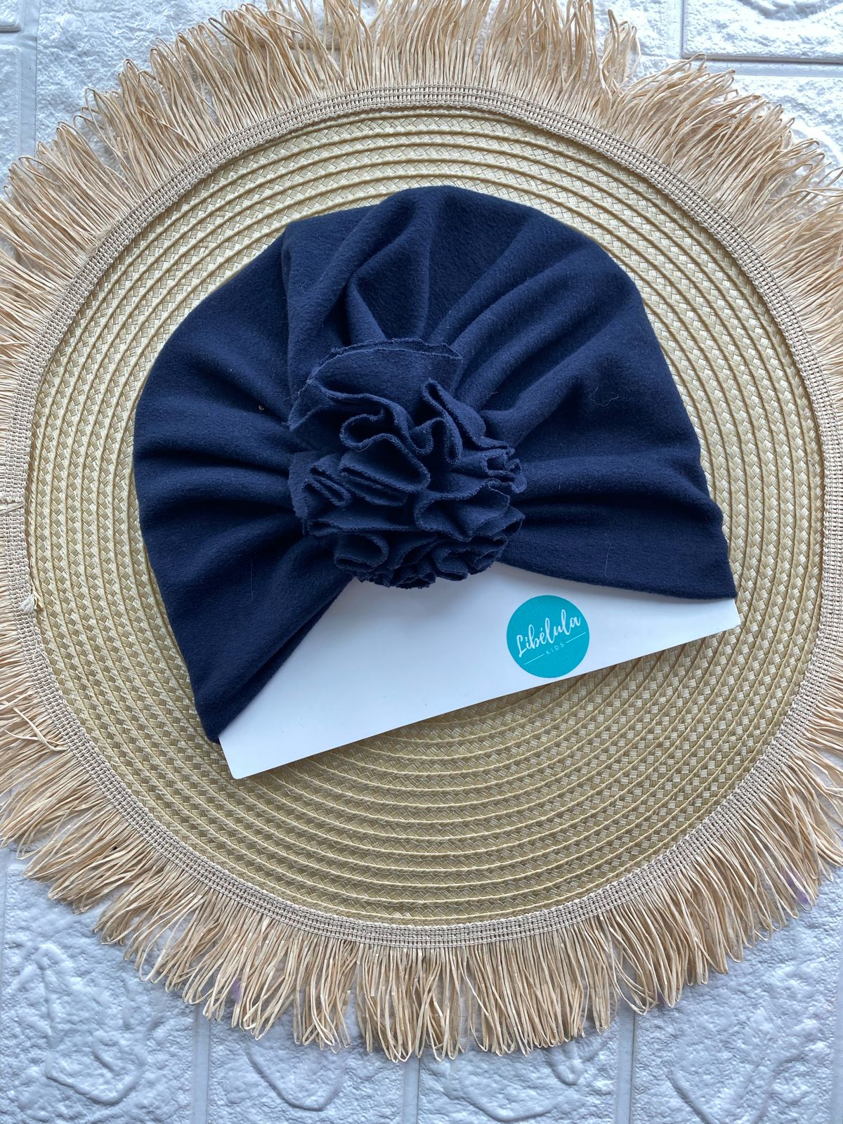 Turbante Térmico azul marino