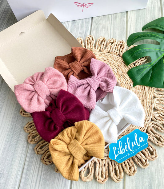 Baby Box mix turbantes sienna y maxilazos