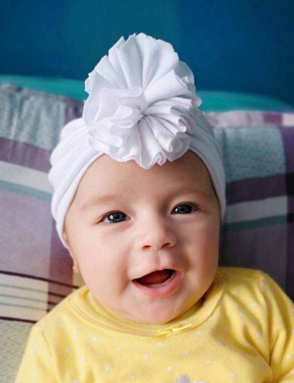 Turbante Blanco algodón